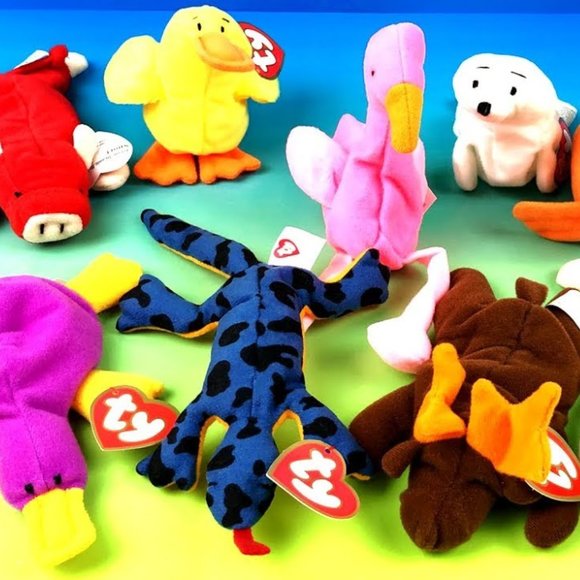 Ty Toys 997 Mcdonalds Ty Teenie Beanie Babies 9 Quacks Poshmark